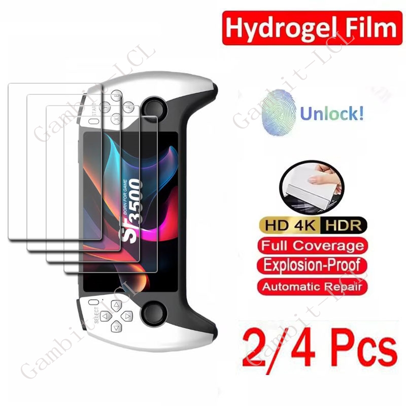 Retro Gaming Console Handheld - 2/4PCS HD Full Hydraulic Hydrogel Film