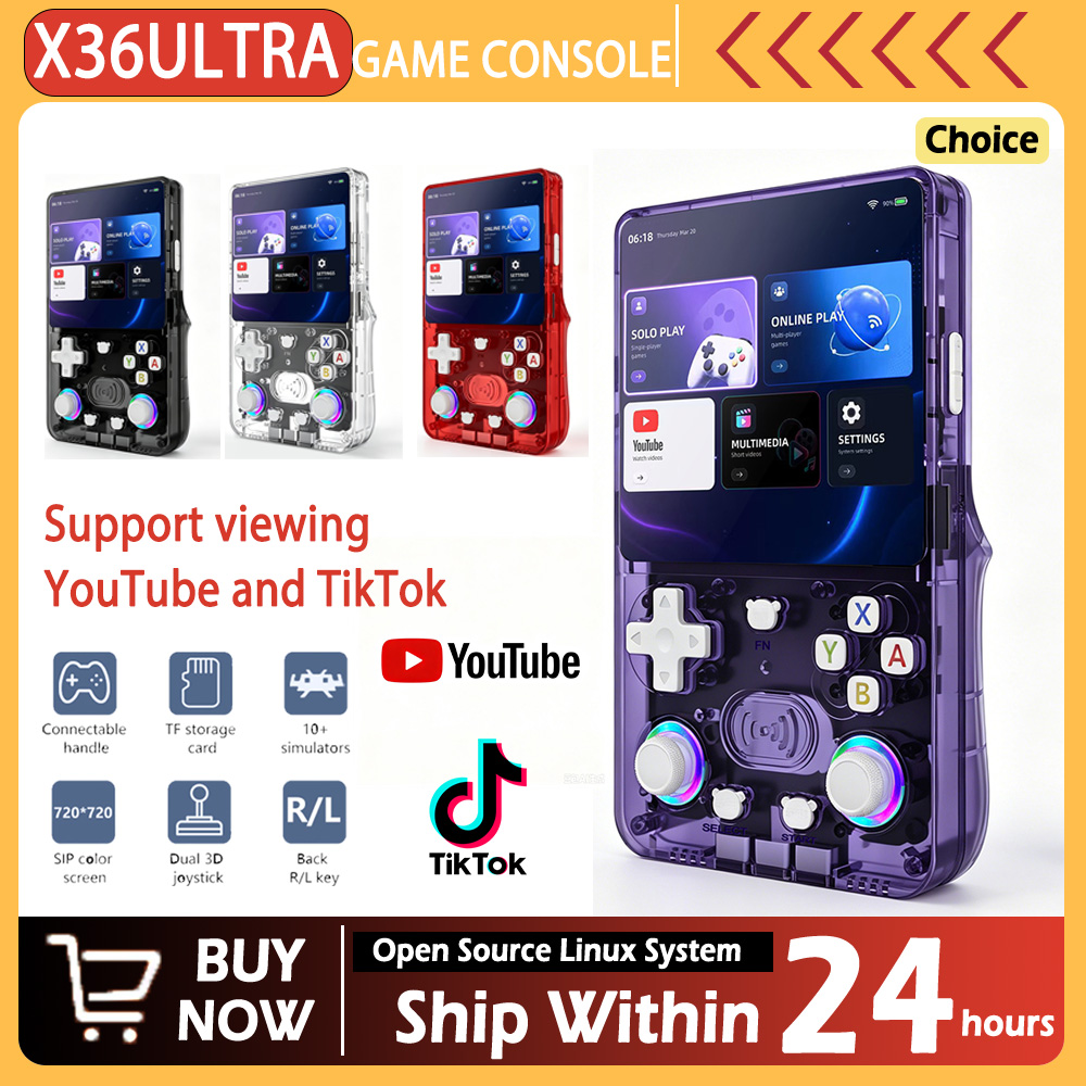 Retro Gaming Console Handheld - New X36 ultra retro handheld game
