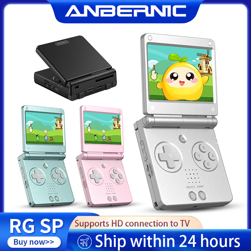Retro Gaming Com - Anbernic RGSP Flip Retro Handheld Game