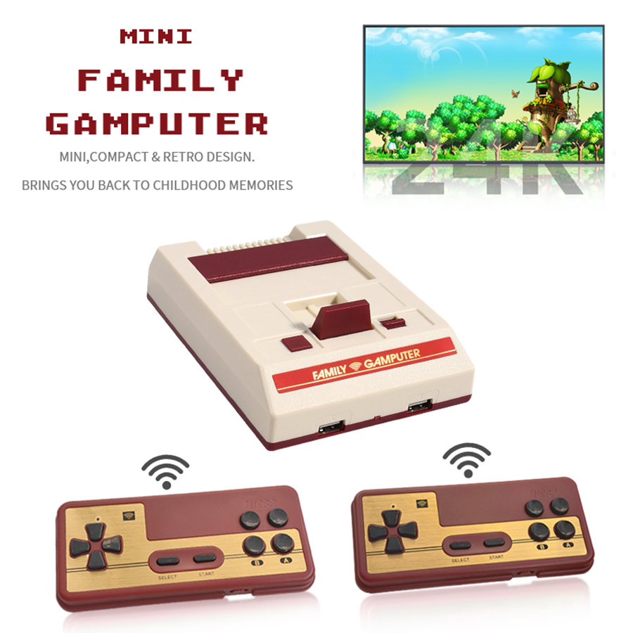 Retro Gaming Console Handheld - New FC 4K HD Game Stick