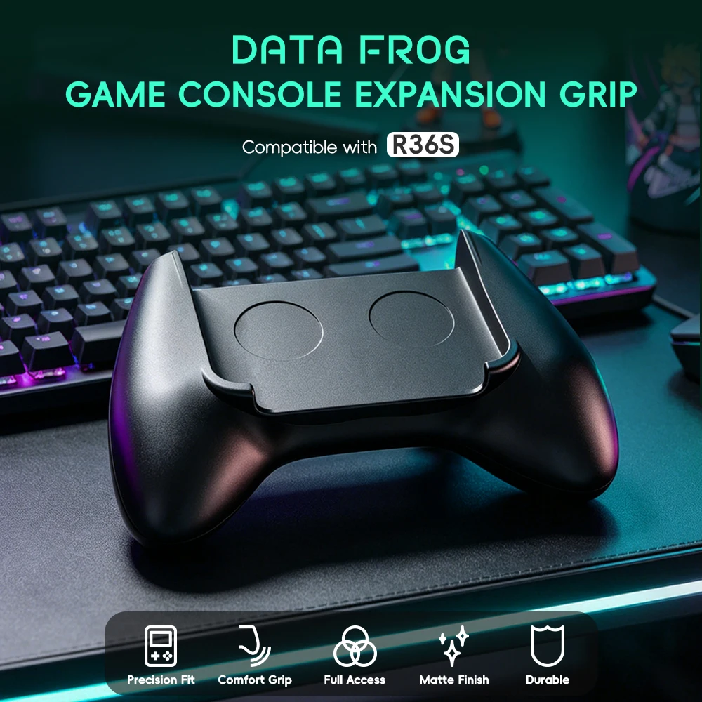 Retro Gaming Console Handheld - Data Frog R36S Game Grip Ergonomic
