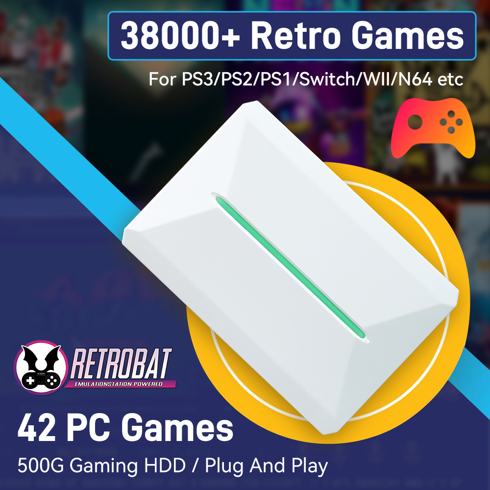 Retro Gaming Emulator Pc - Retro Gaming HDD for Windows PC