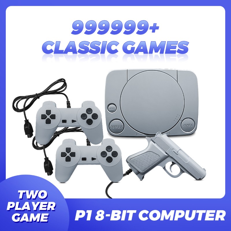 Retro Gaming Handheld - FC Plug-in console design, 8-bit game