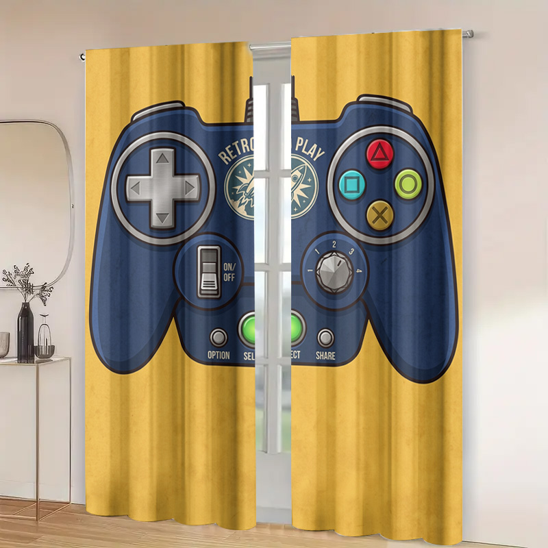 Gaming Controller Curtain Pane - огляд і ціна Retro Gaming Cafe