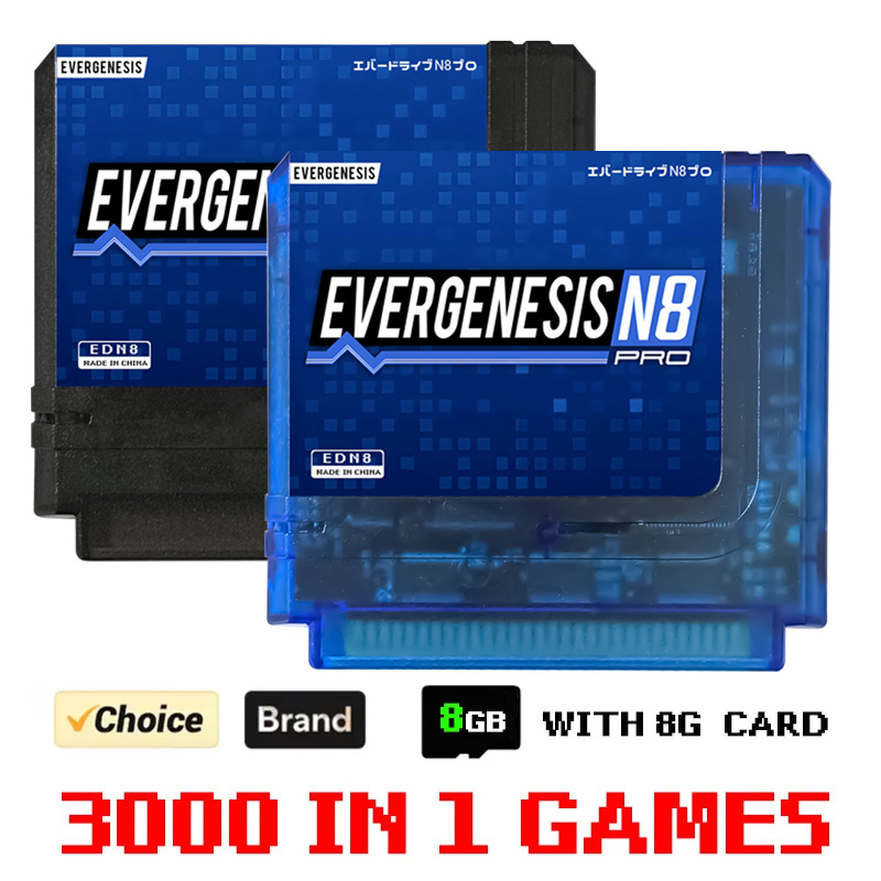 3000 in 1 Game Card ED N8 Pro  - огляд і ціна Retro Gaming Handheld