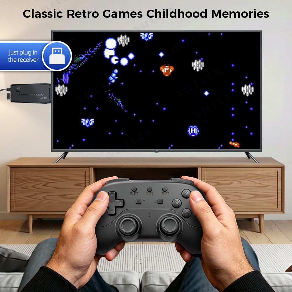 VILCORN Budget 2.4G Wireless C - огляд і ціна Retro Gaming Emulator Pc