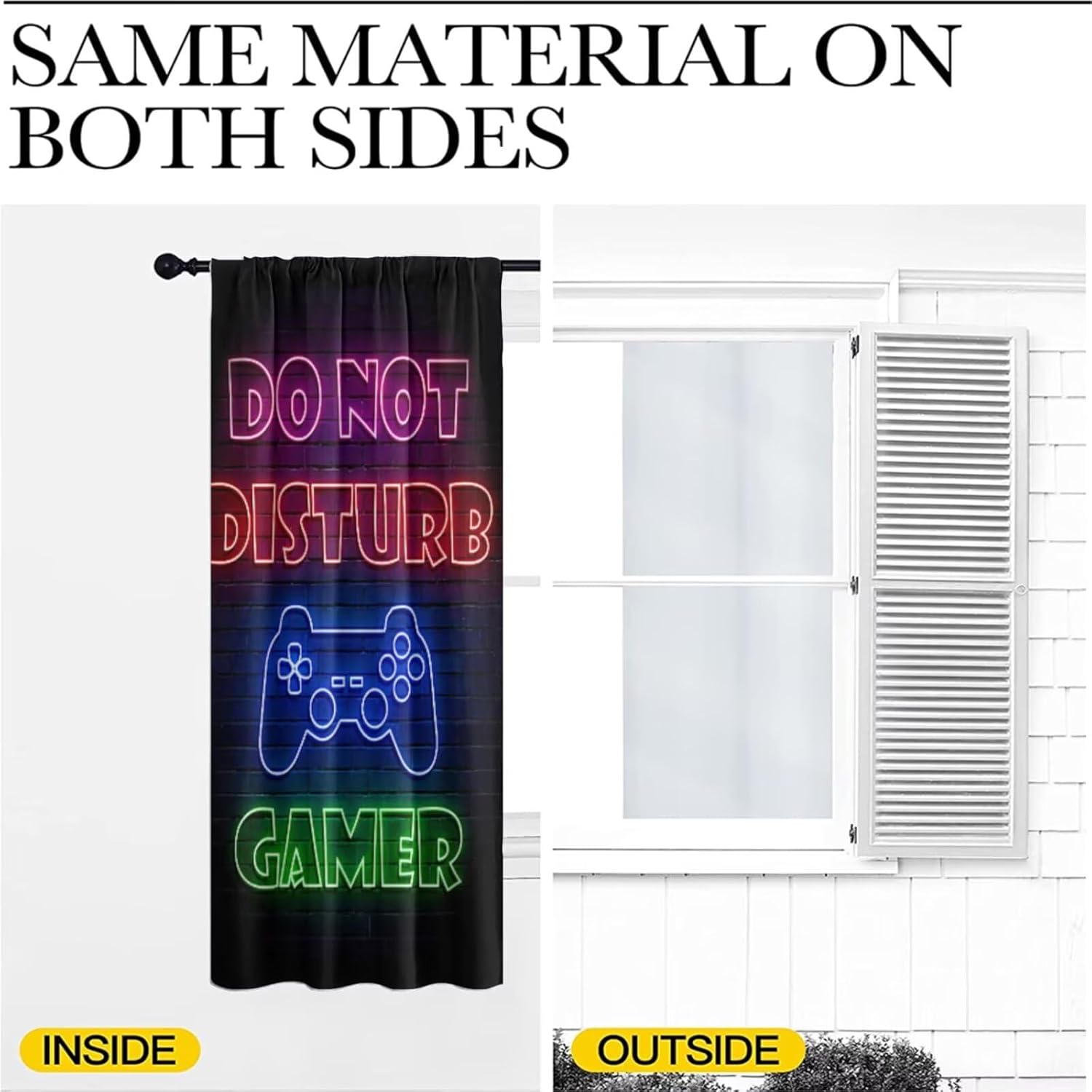 Gaming Gamer Curtain Curtains  - огляд і ціна Retro Gaming Cafe