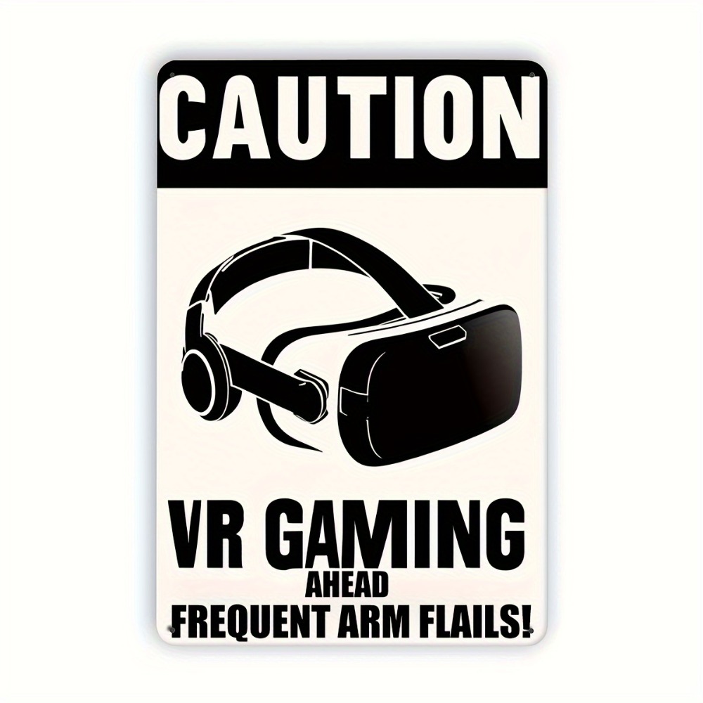 1PC Caution VR Gaming Metal Ti - огляд і ціна Retro Gaming Vr