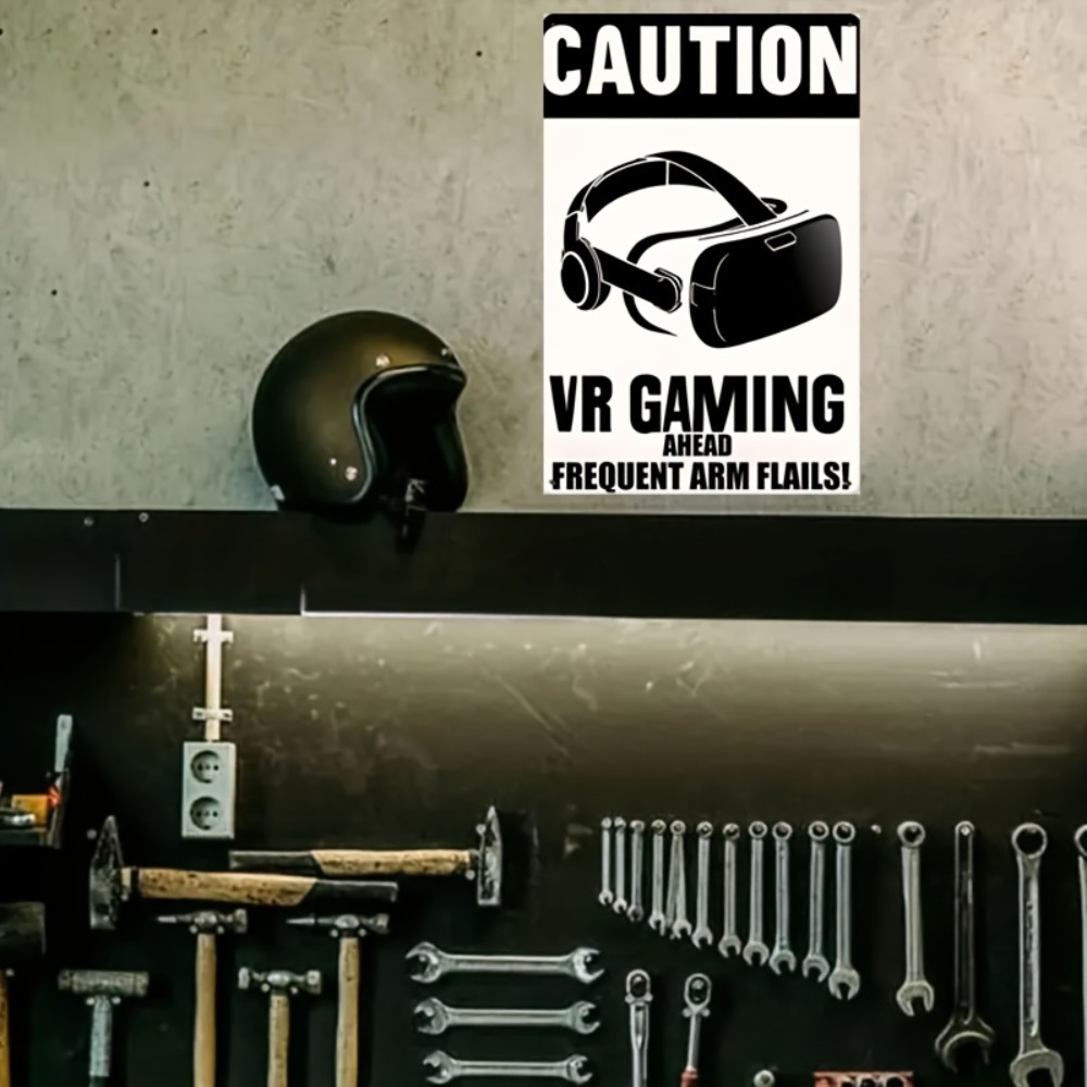1PC Caution VR Gaming Metal Ti - огляд і ціна Retro Gaming Vr