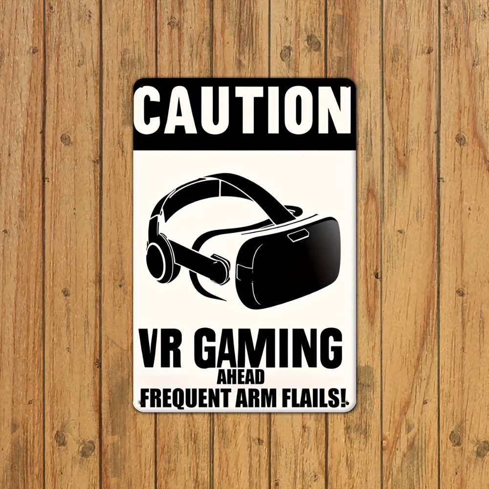 1PC Caution VR Gaming Metal Ti - огляд і ціна Retro Gaming Vr