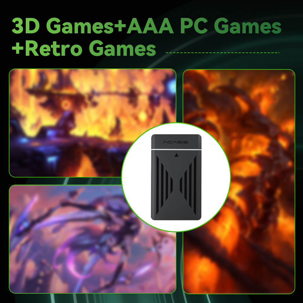 Portable 3TB Gaming HDD Video  - огляд і ціна Retro Gaming Laptop