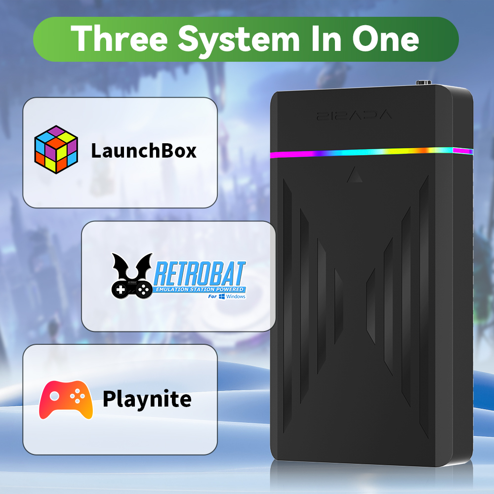 Portable 3TB Gaming HDD Video  - огляд і ціна Retro Gaming Laptop
