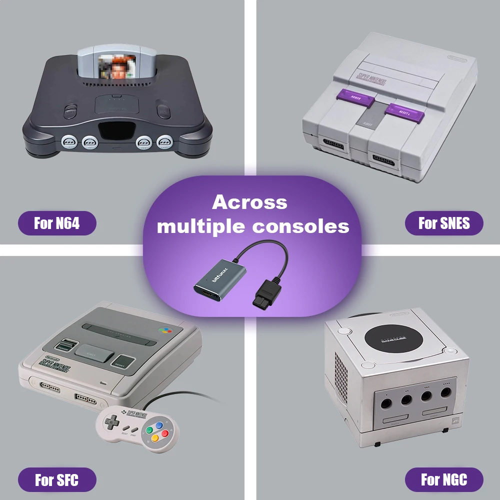 Bitfunx 720P Svideo / AV To HD - огляд і ціна Retro Gaming Handheld