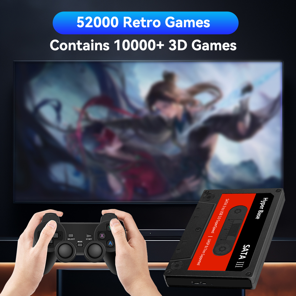 Batocera 500G Retro Game Hard  - огляд і ціна Retro Gaming Emulator Pc