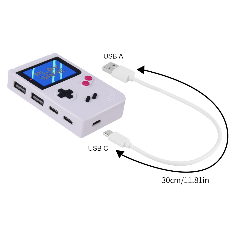 Retro GBA Console USB Hub 4-in - огляд і ціна Retro Gaming Hub