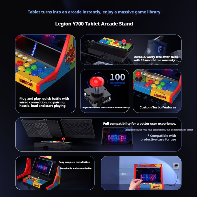Legion Y700 Gaming Tablet Arca - огляд і ціна Retro Gaming Emulator Pc