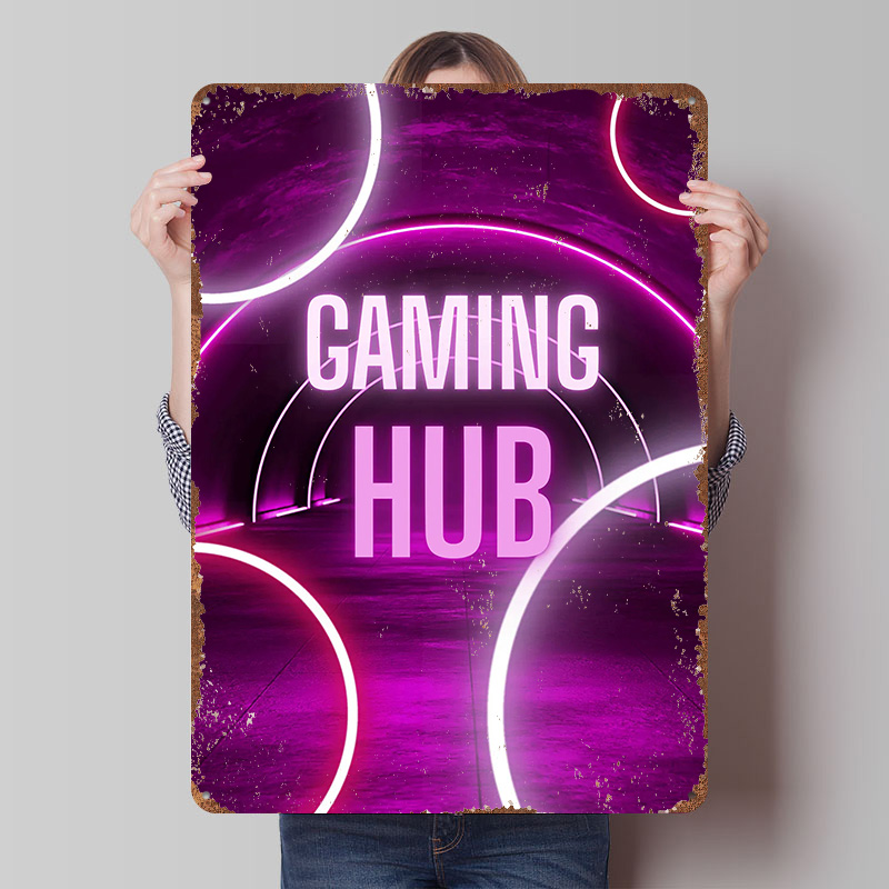 Gaming Hub Neon Tunnel Printed - огляд і ціна Retro Gaming Hub