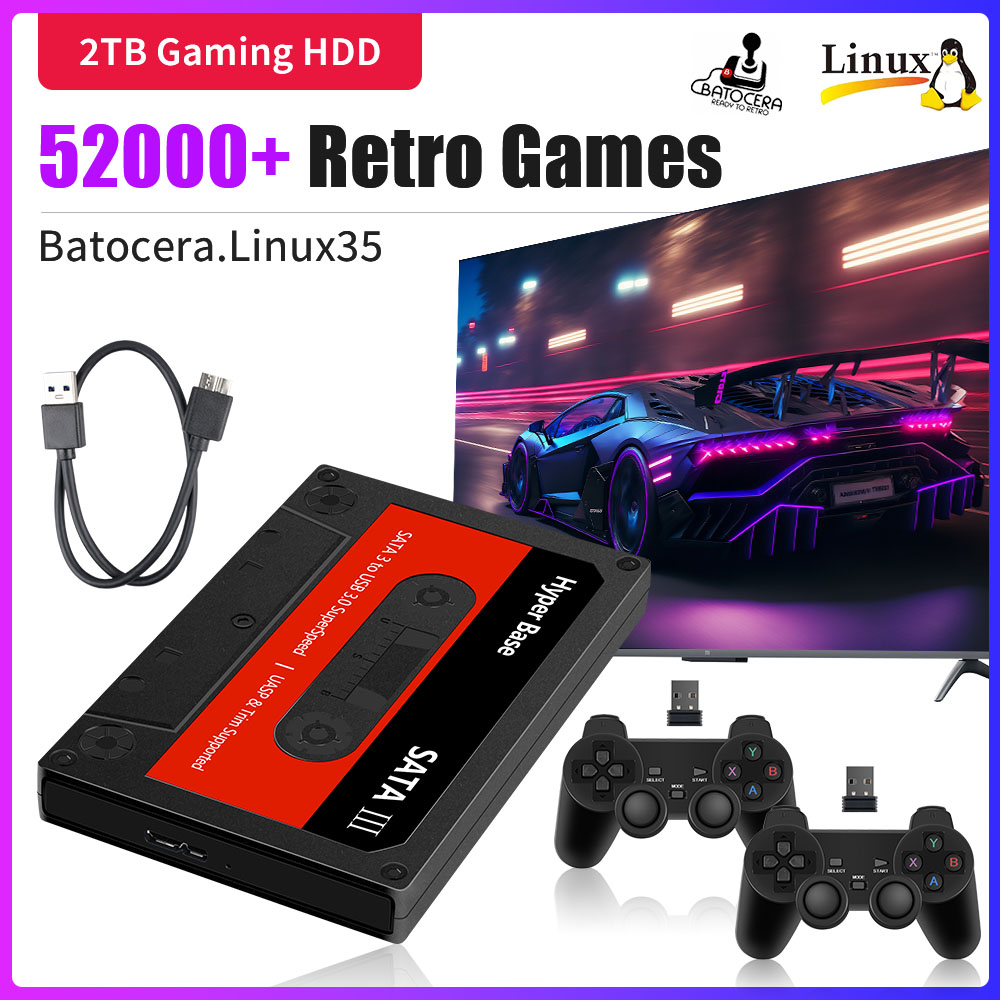 Hyper Base Batocera 2TB Gaming - огляд і ціна Retro Gaming Emulator Pc