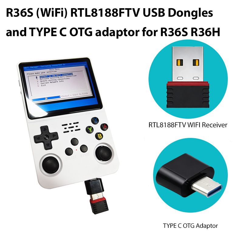 2026 R36S (WiFi) RTL8188FTV US - огляд і ціна Retro Gaming Handheld 2026