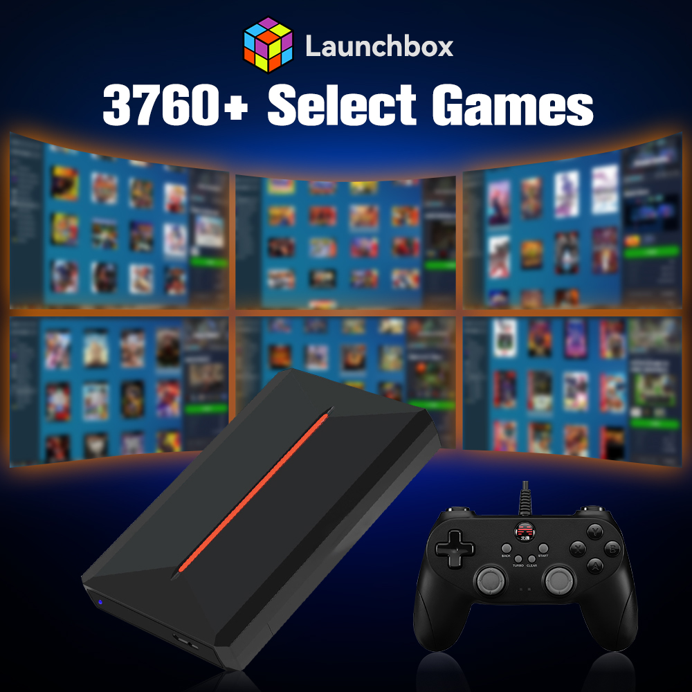 Launchbox OS Retro Gaming HDD  - огляд і ціна Retro Gaming Emulator Pc