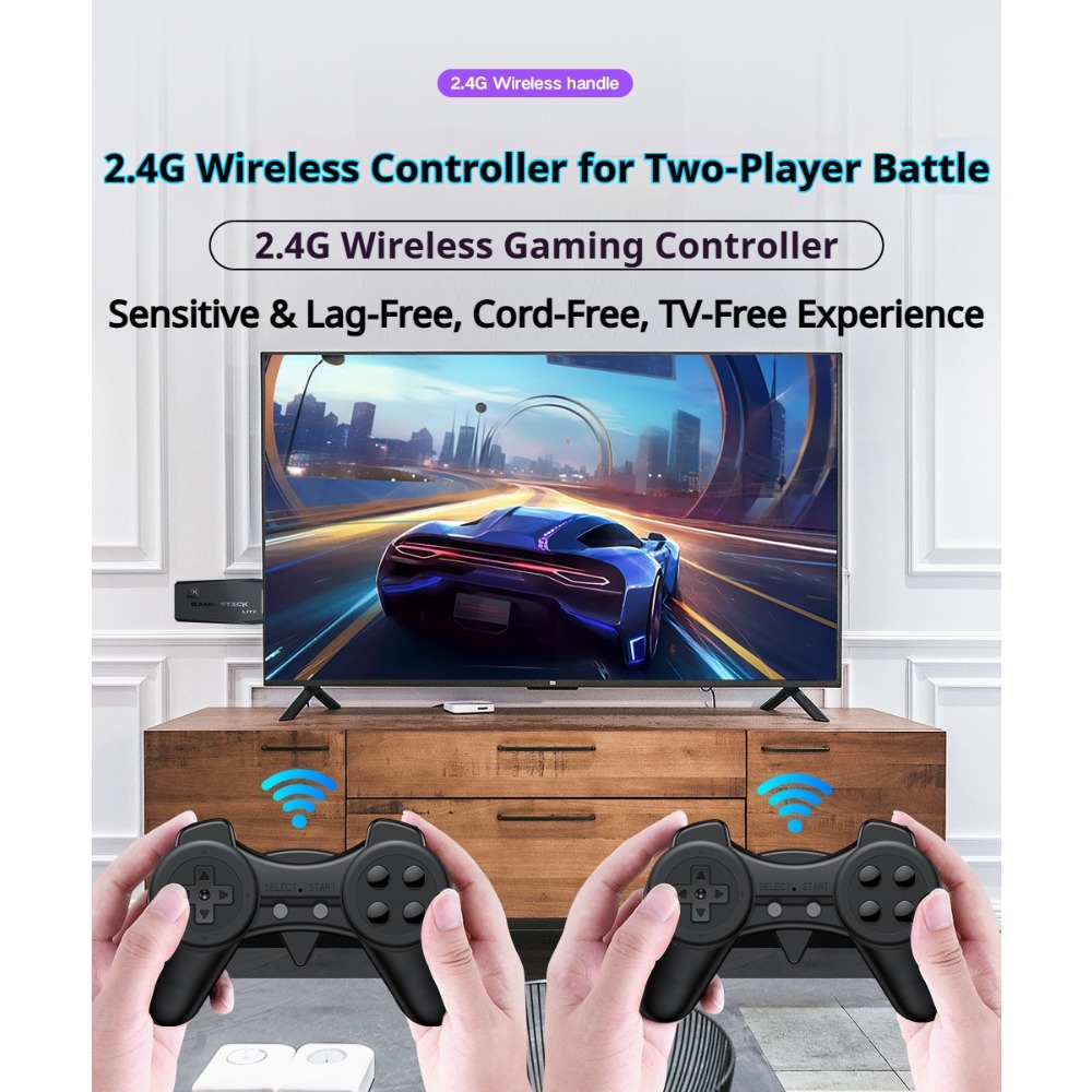 Portable 4K Retro Game Stick C - огляд і ціна Retro Gaming Com