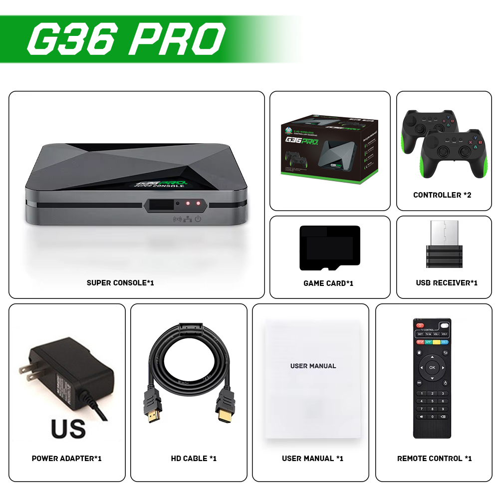 2026 New  G36 Pro Game Console - огляд і ціна Retro Gaming Handheld 2026