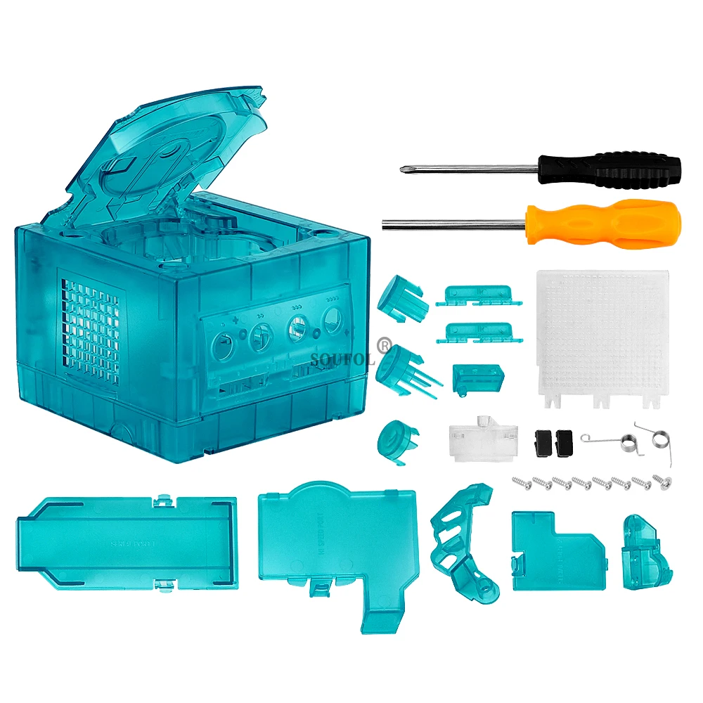 Ice Blue Replacement Case for  - огляд і ціна Retro Gaming Handheld