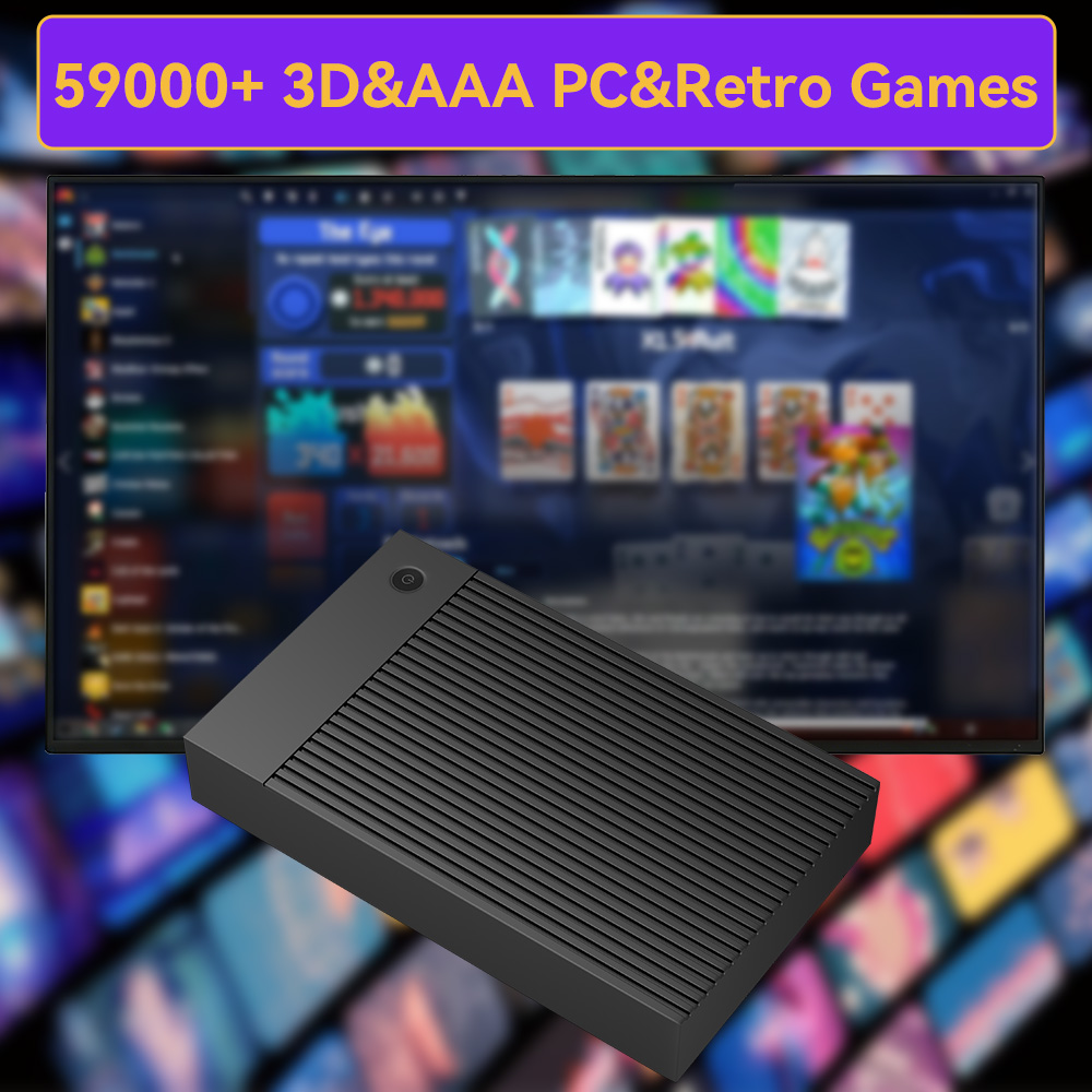 Portable 4TB Gaming HDD with 5 - огляд і ціна Retro Gaming Emulator Pc