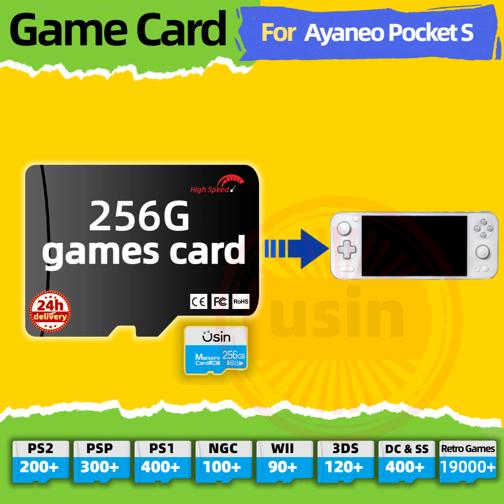 Game Card For Ayaneo Pocket S  - огляд і ціна Retro Gaming Android