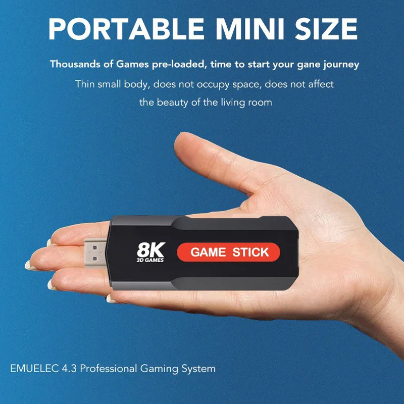 X2 Game Stick HD 4K 8K 3D Cons - огляд і ціна Retro Gaming Android