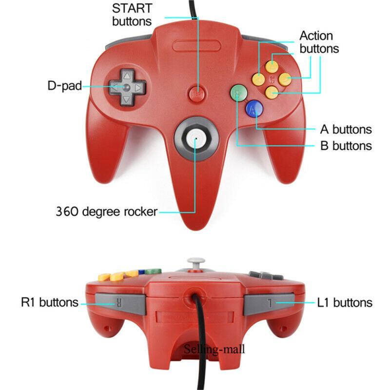 N64 Controller Classic USB Wir - огляд і ціна Retro Gaming Com