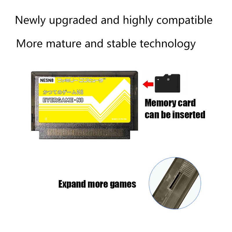 REMANK EVERGAME N8 NES Cartrid - огляд і ціна Retro Gaming Handheld