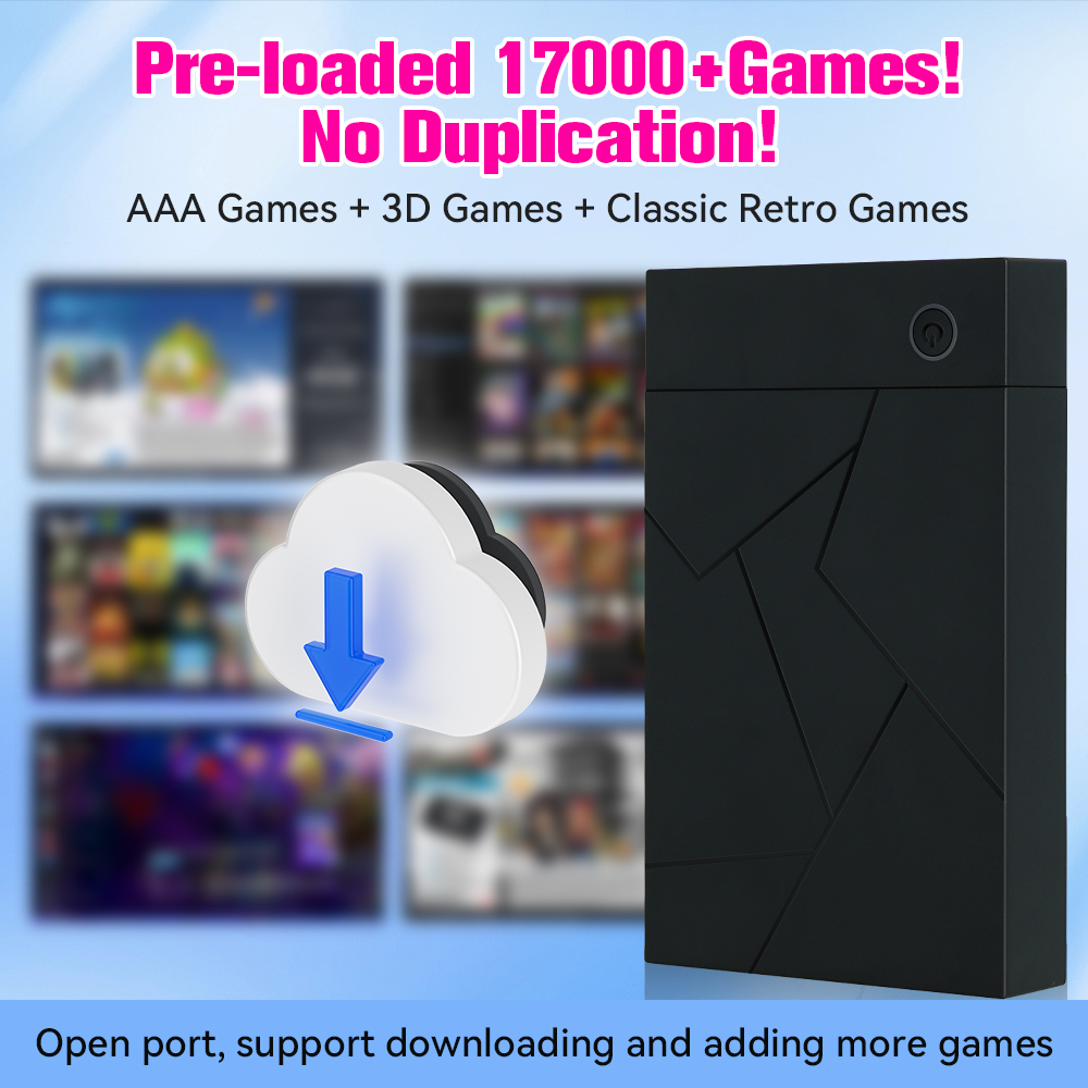 3TB Gaming HDD Retro Emulation - огляд і ціна Retro Gaming Emulator Pc